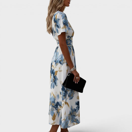 Denise | Abito midi floreale