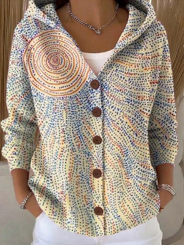 Candela | Giacca in Maglia con Cappuccio