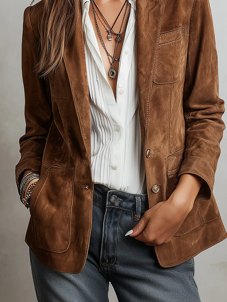 Marcela | Blazer Vintage Marrone