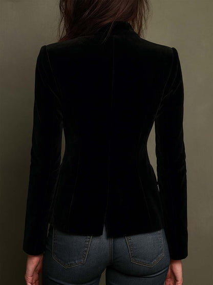 Maria | Blazer ricamato con stampa floreale multicolore