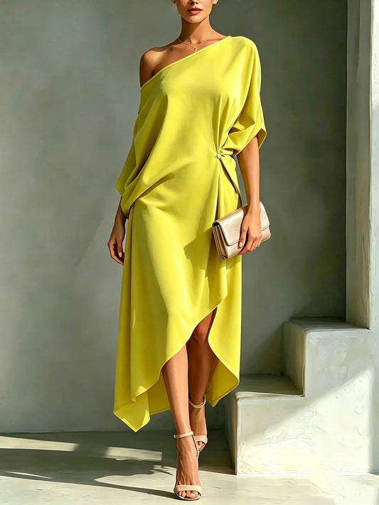 Camila™ │ Elegante Abito Asimmetrico