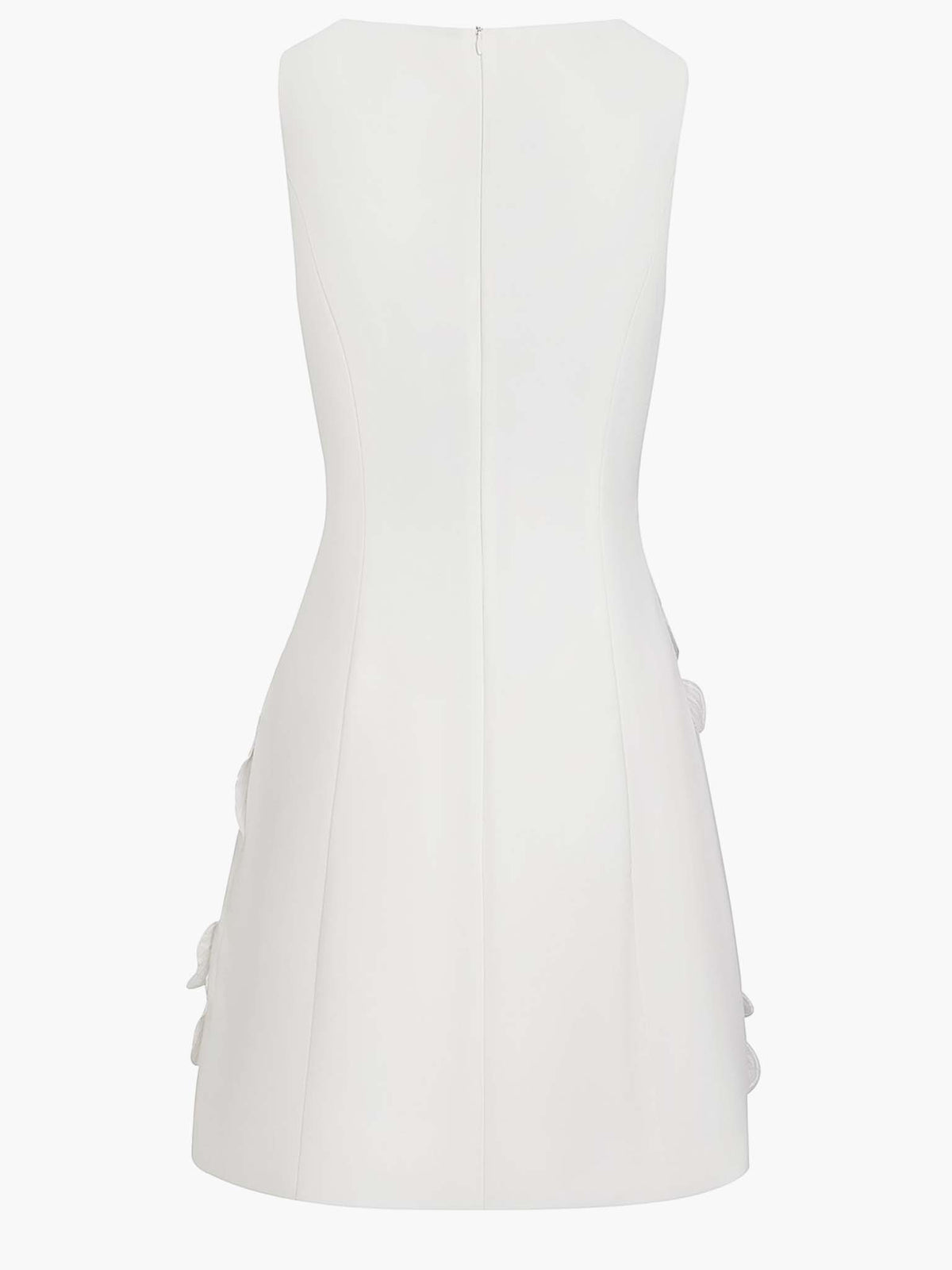 Vestito mini elegante senza maniche con cut-out
