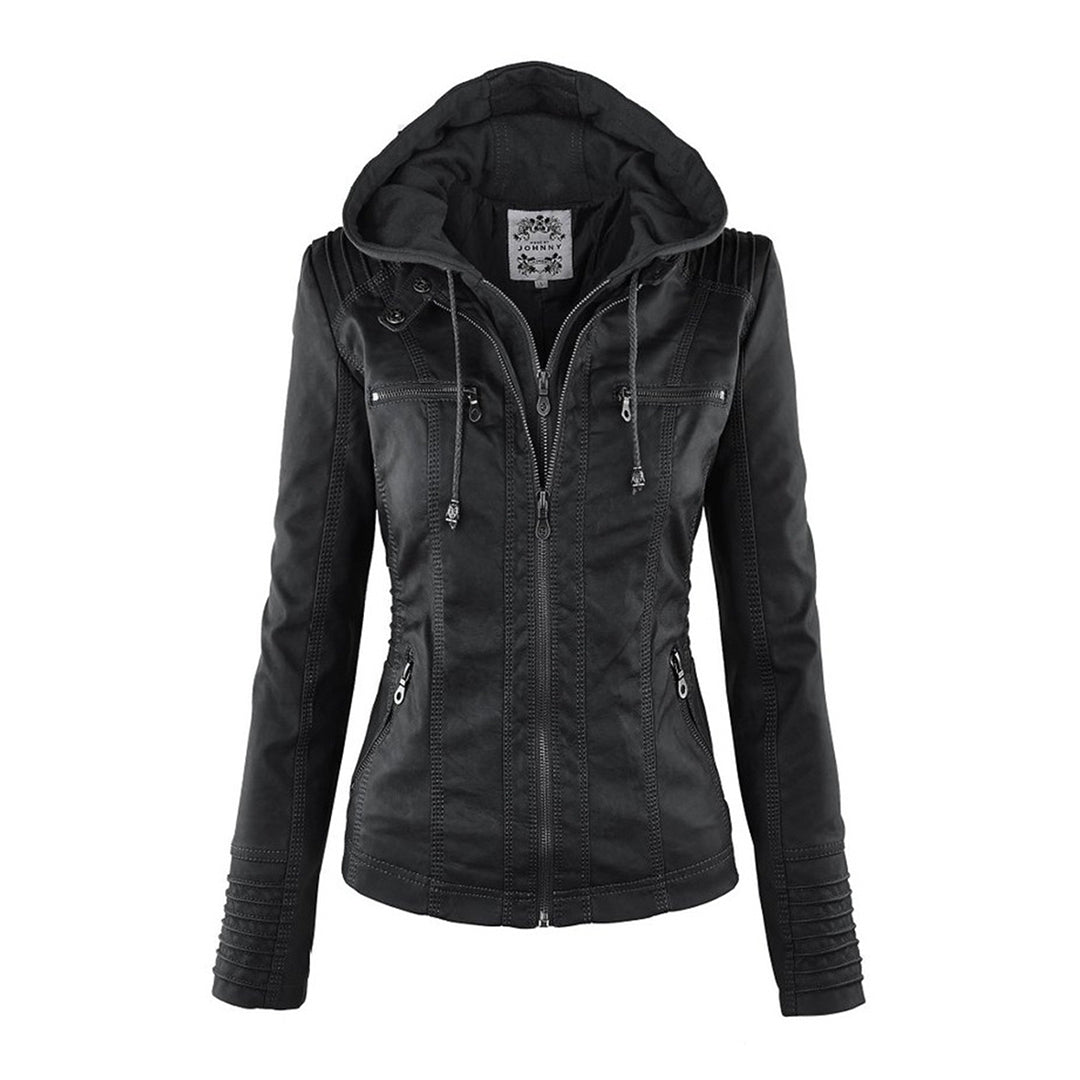 Macarena | Giacca Biker con Cappuccio