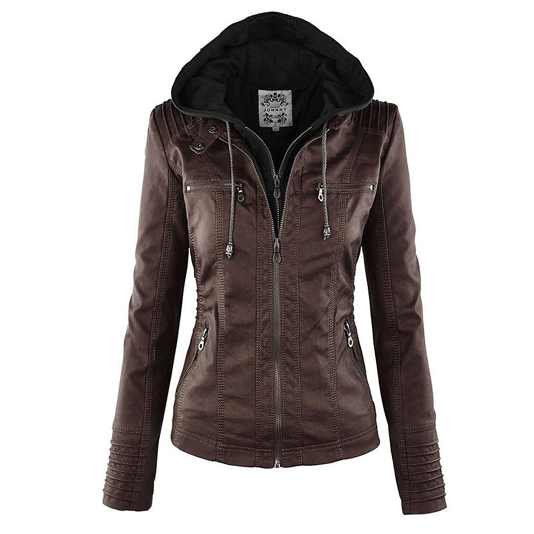 Macarena | Giacca Biker con Cappuccio