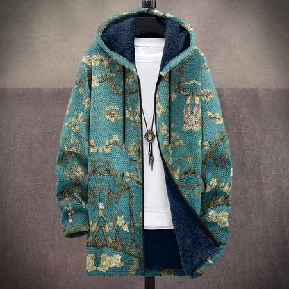 Vincent | Cardigan con cappuccio dal design raffinato