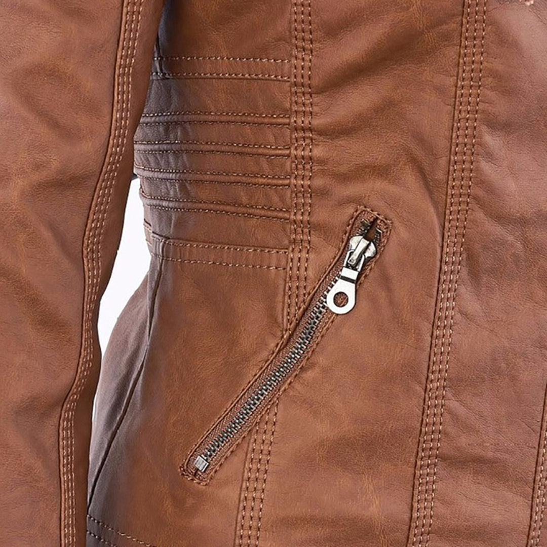 Macarena | Giacca Biker con Cappuccio