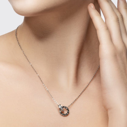 Anello Infinito in oro bianco
