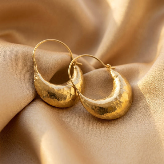 Orecchini Vintage Gold Kurve