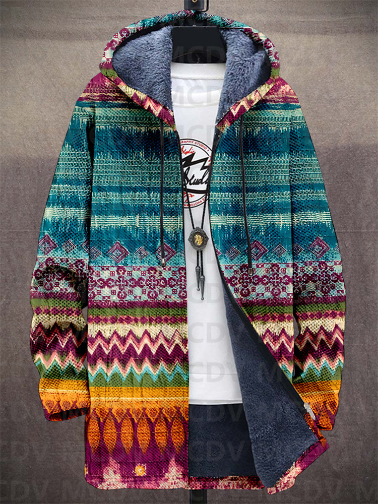 Tallulah | Cardigan con cappuccio dal design artistico