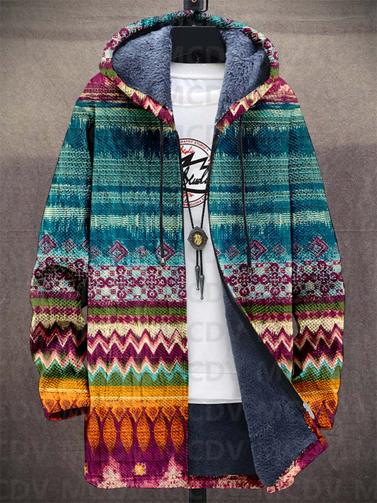 Tallulah | Cardigan con cappuccio dal design artistico