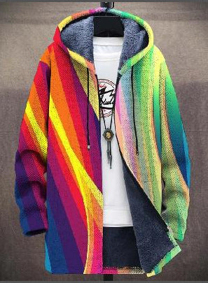 Malcolm | Cardigan con cappuccio dal design deciso