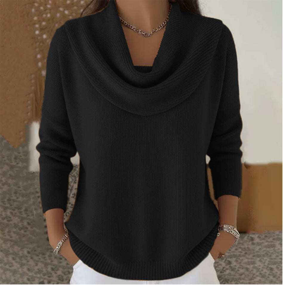 Vivienne | Maglione In Maglia Con Collo A Cappuccio