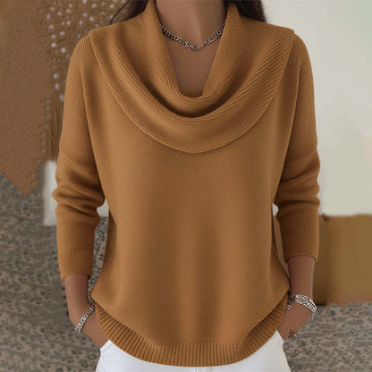 Vivienne | Maglione In Maglia Con Collo A Cappuccio