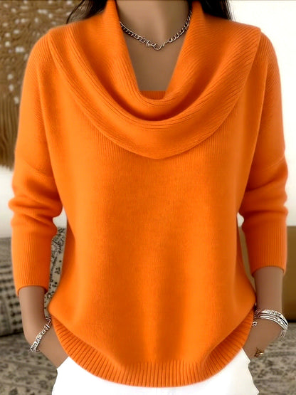 Vivienne | Maglione In Maglia Con Collo A Cappuccio