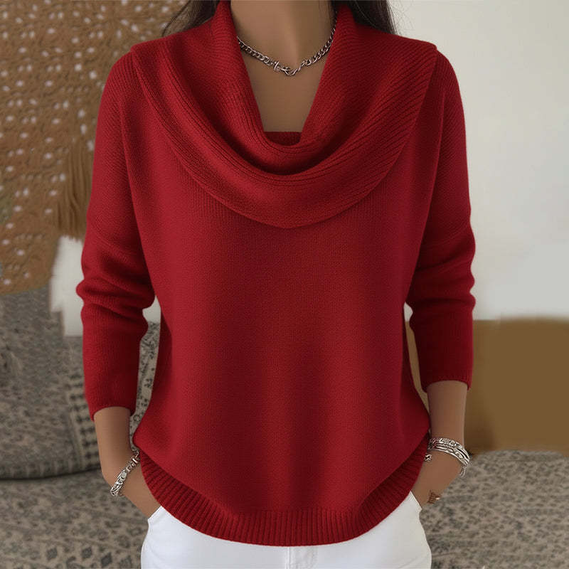 Vivienne | Maglione In Maglia Con Collo A Cappuccio