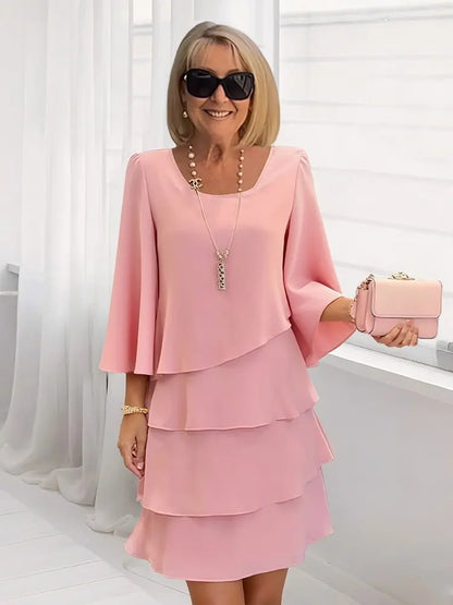 Catherine | Abito elegante con volant