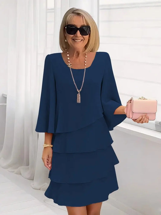 Catherine | Abito elegante con volant