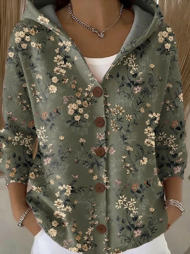 Candela | Giacca in Maglia con Cappuccio