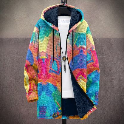 Roland | Cardigan con cappuccio Artful