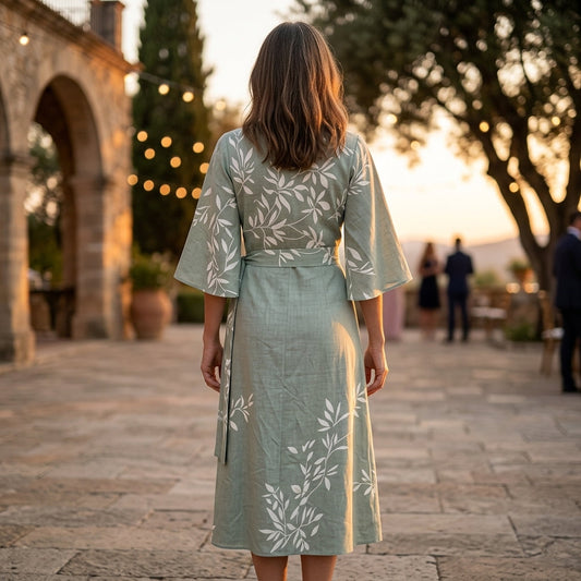 EDEN™ - VESTITO FLOREALE A VITA ALTA