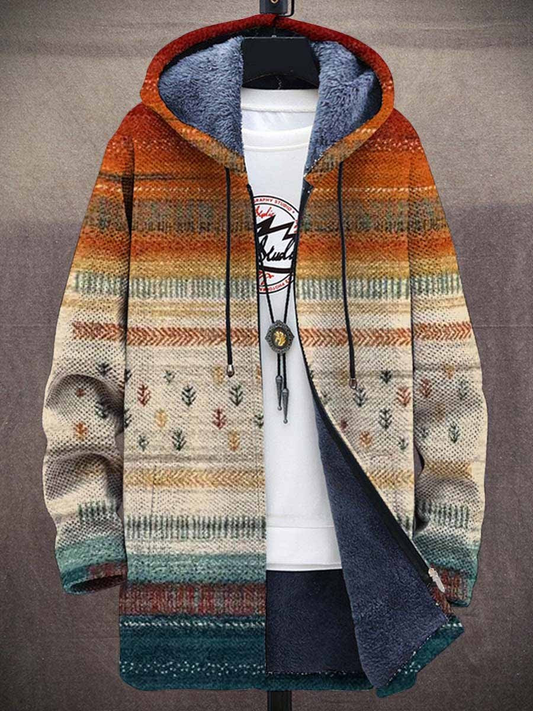 Diana | Cardigan cappotto artistico con cappuccio