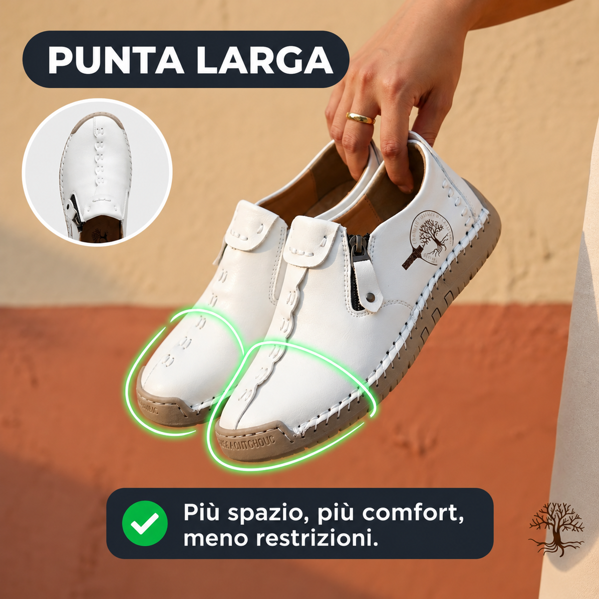 Vera | Mocassini comodi e stabili