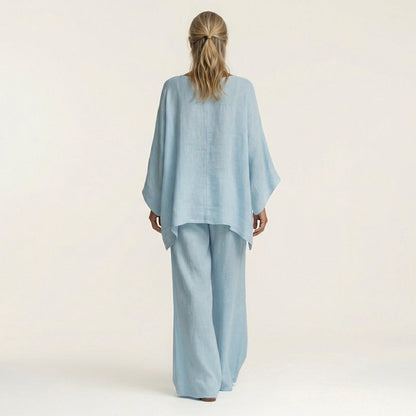 Completo boho in lino