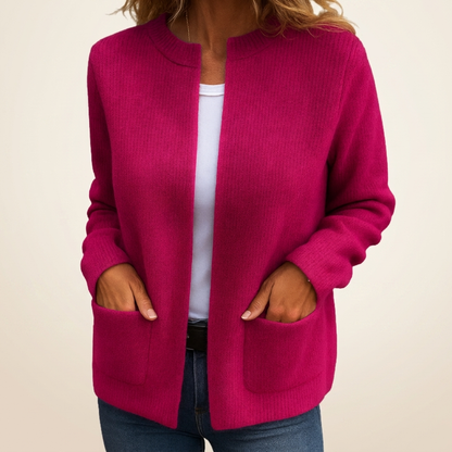 Amparo | Giacca in Maglia con Zip e Tasche