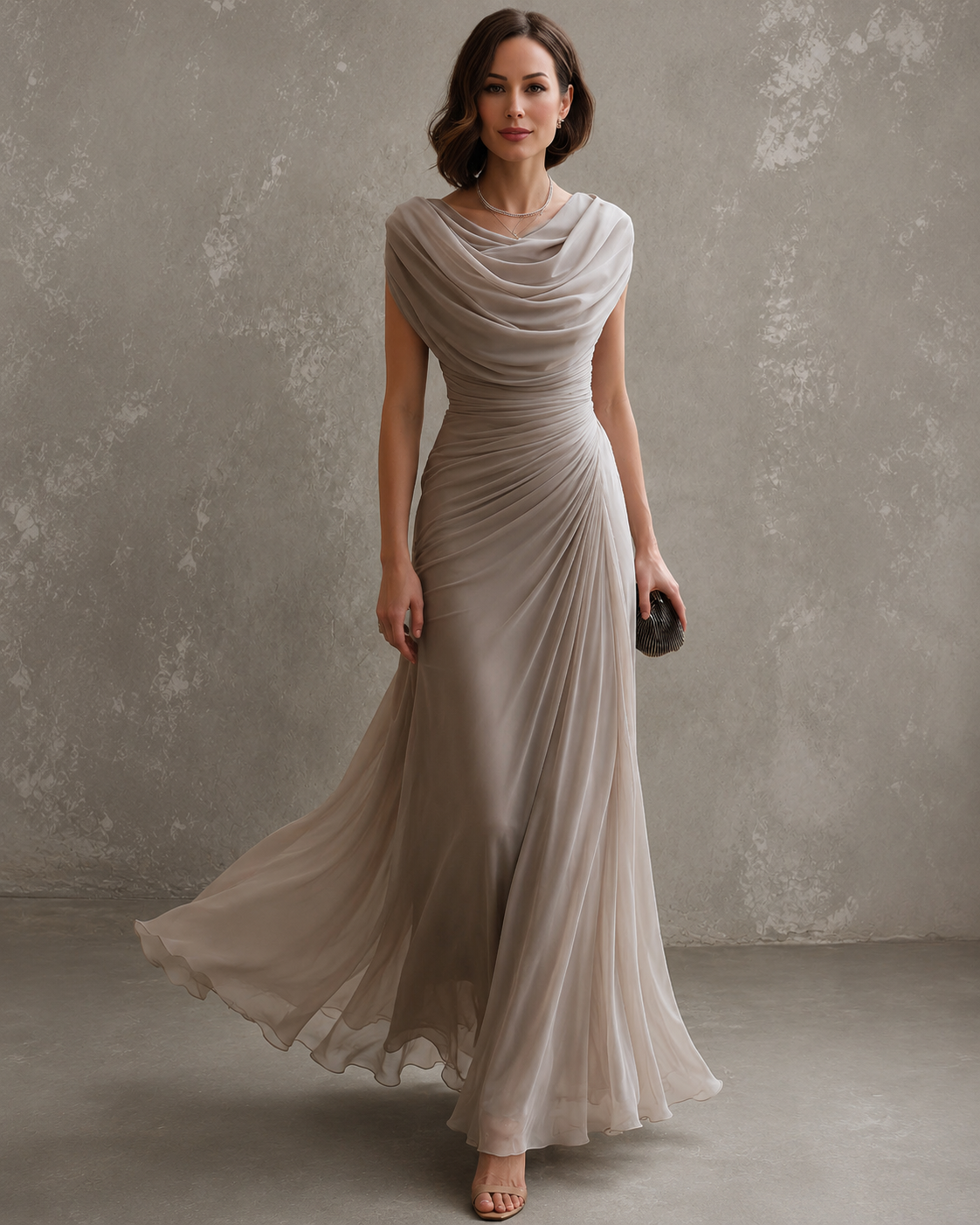 Abito lungo elegante Maëlle
