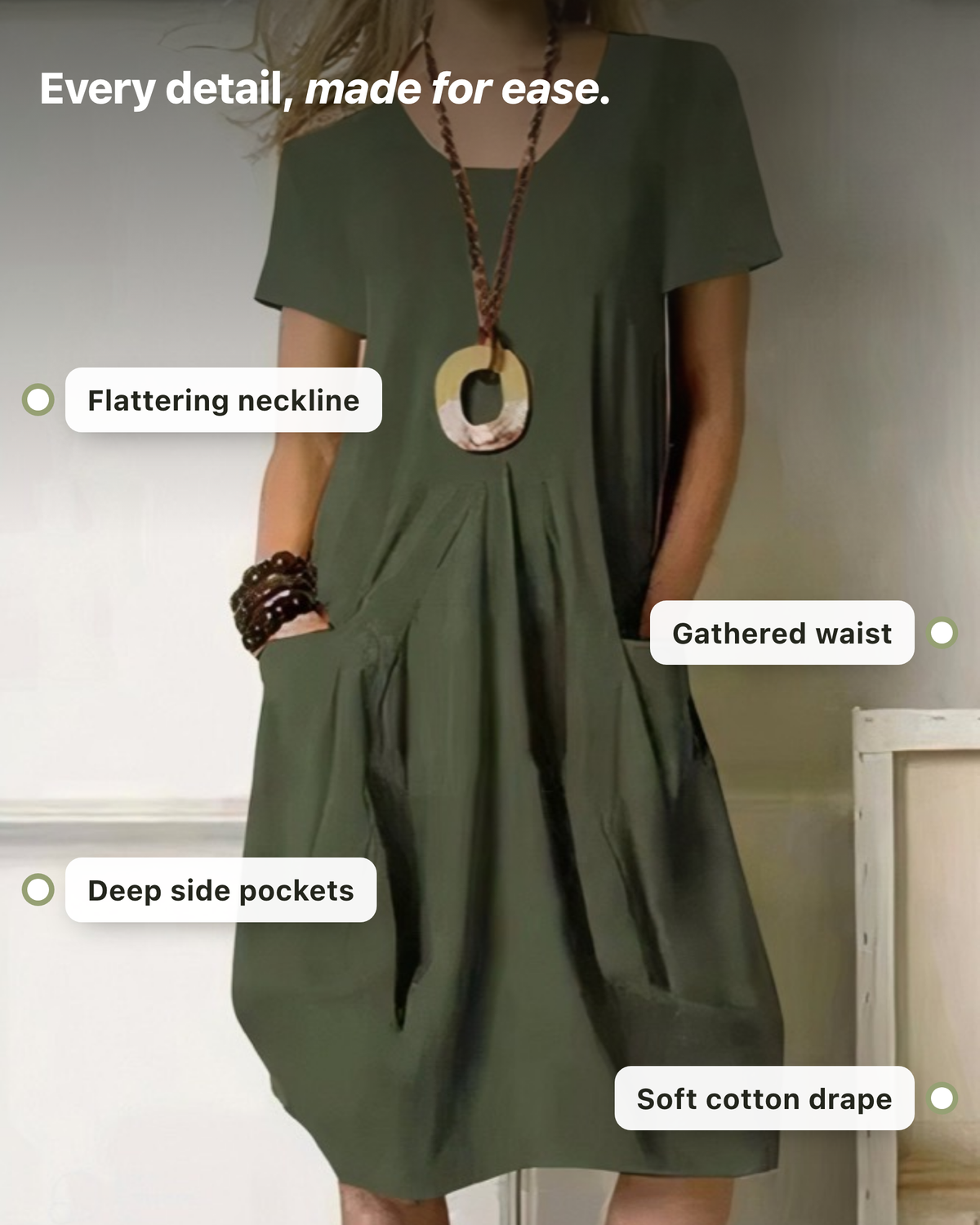 Kwani | Abito casual fluido e versatile