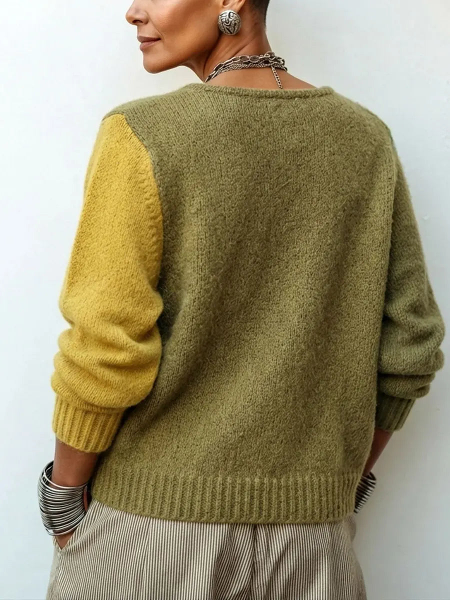 Weston | Maglione in maglia color block
