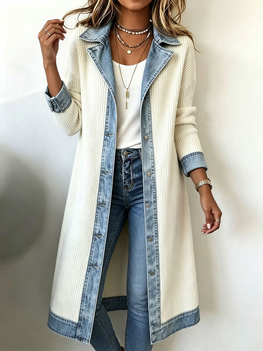Riley | Cardigan Lungo in Maglia Casual