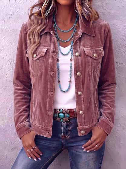 Diana | Giacca in Velluto Boho d'Ispirazione Vintage