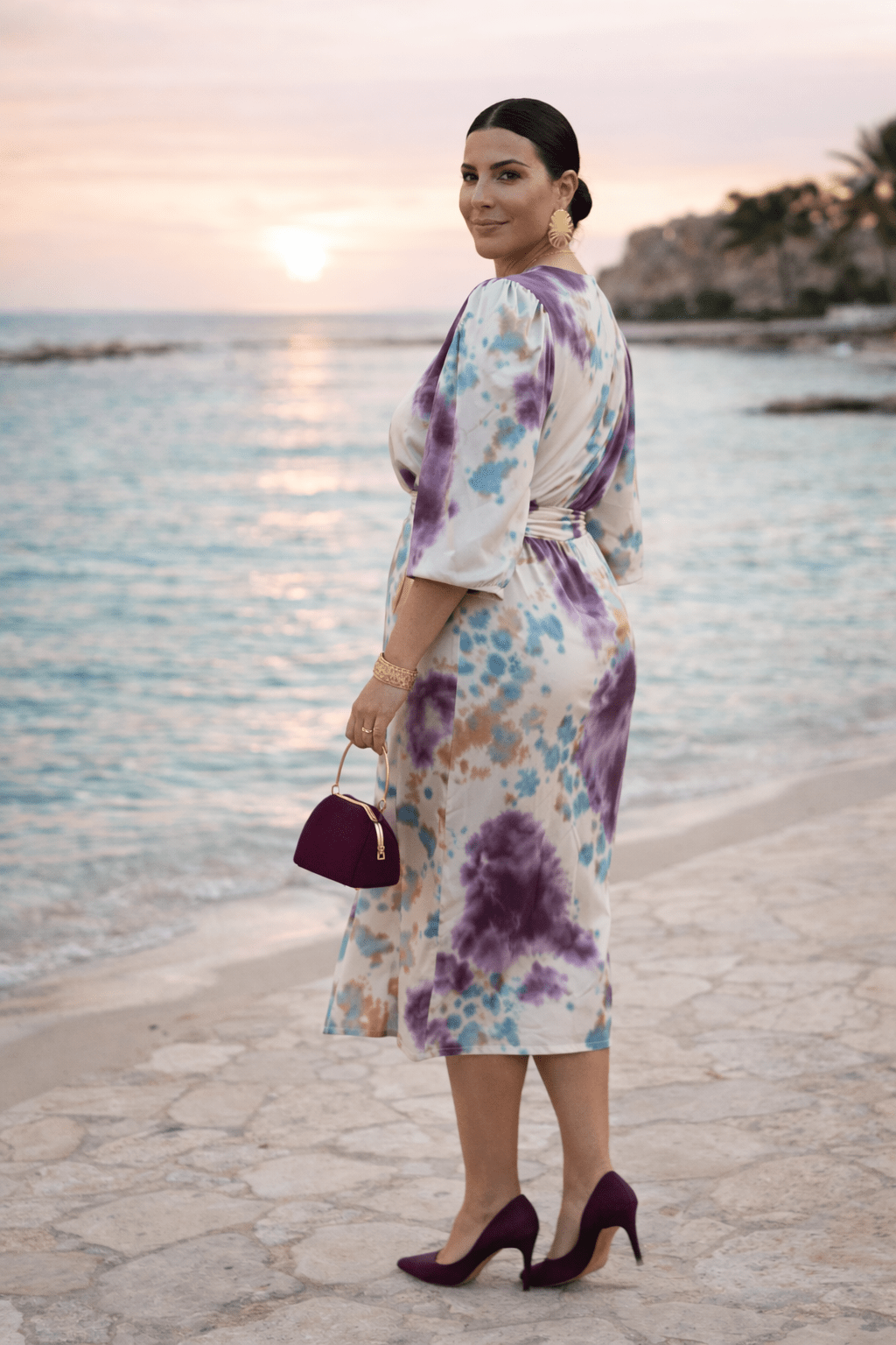Olivia™ | Vestito con scollo a V